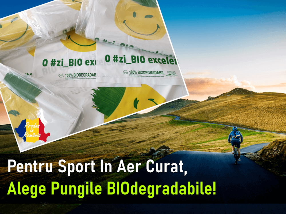 fa sport in aer curat - alege pungile biodegradabile